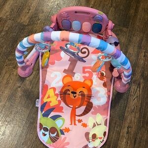 Colorful Kids Play Gym with Animal Design